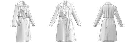 Coat C102 Size (40/XXS-48/L)