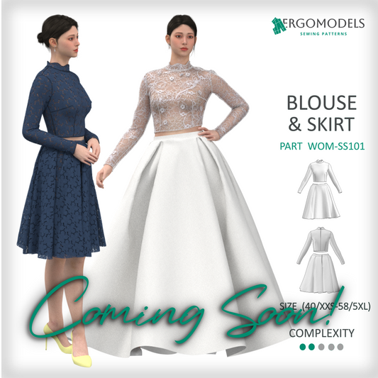 Ergomodels Sewing pattern Kit USA, Greece