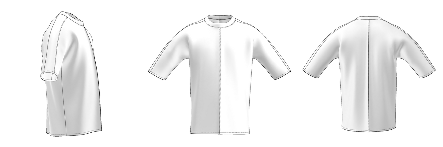 Blouse MEN-B204 Size (XXS/42-XL/52)