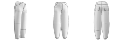 Trousers WOM-TR104 Size(XXS/40-L/48)