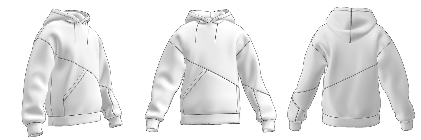 Hoody UNISEX H102Size(XS/42-XXL/52)