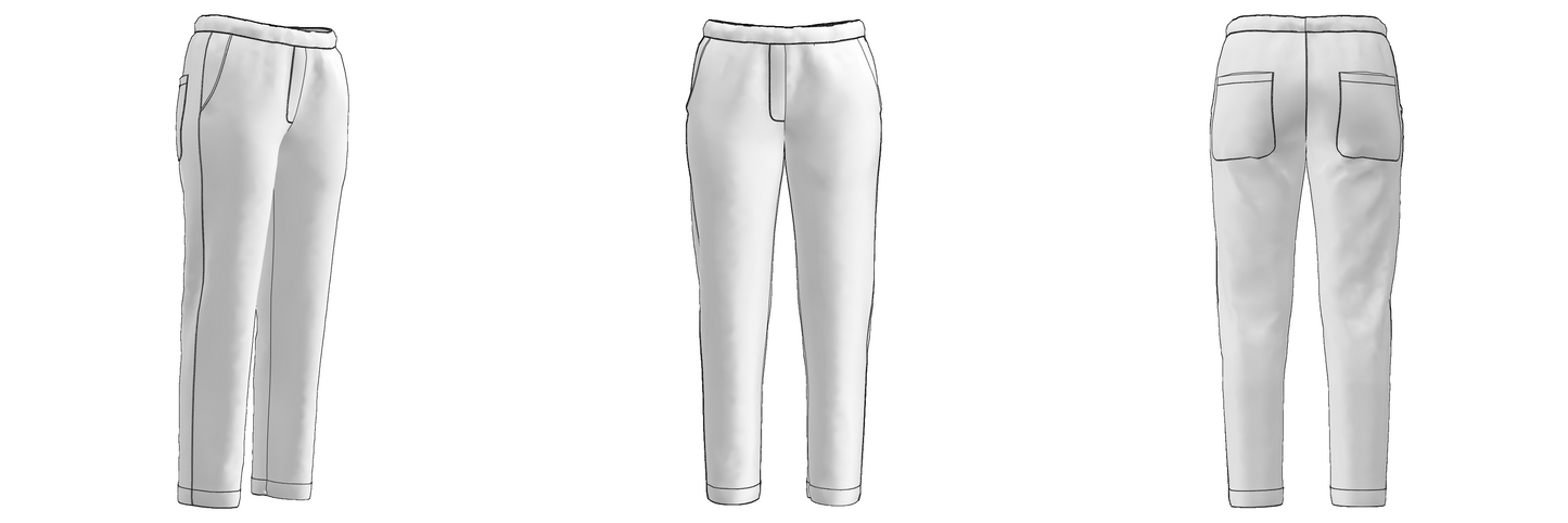 Trousers WOM-TR102 Size(XXS/40-XL/50)