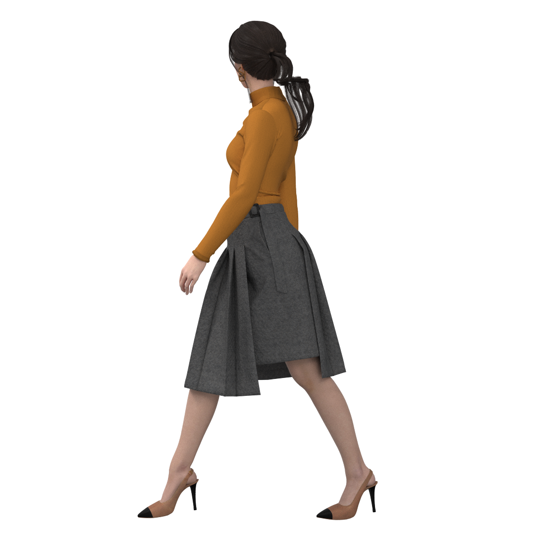 Skirt SK-105 Size(XXS/40-XL50)